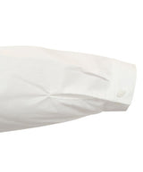 Pleated Dress Shirt - White