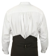 Pleated Dress Shirt - White