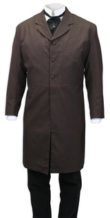 Callahan Frock Coat - Dark Mocha Brown