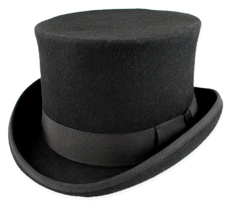 Deluxe John Bull Top Hat - Black