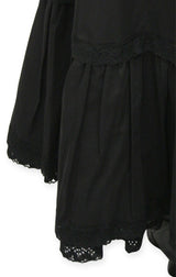 Classic Cotton Petticoat - Black