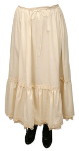 Classic Cotton Petticoat - Natural