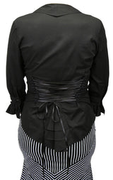 Evangeline Blouse - Black