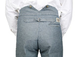 Westport Striped Trousers - Blue