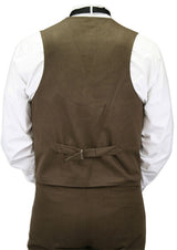 Sable Brushed Cotton Vest