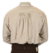 Coulter Shirt - Tan Stripe