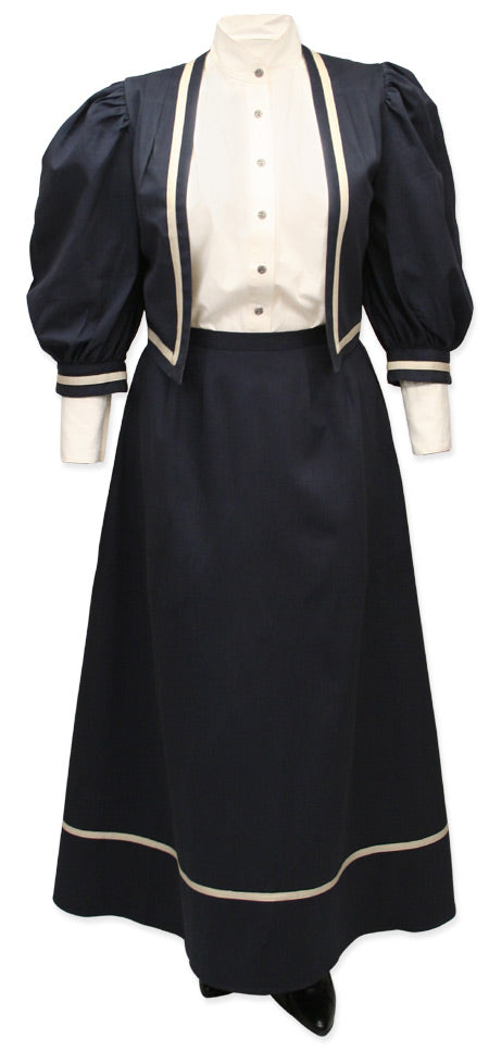 Ladies Edwardian Suit - Navy