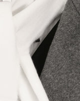 Cashmere Wool Scarf - Snow White