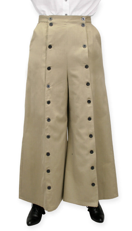 Brushed Twill Riding Skirt - Tan