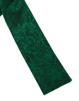 Silk Puff Tie - Hunter Green