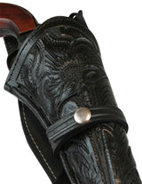 Western Holster - Standard Barrel - Black Tooled
