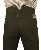 Classic Canvas Trousers - Walnut