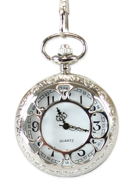 Silver Sprockets Pocket Watch