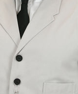 Madison Brushed Cotton Vest - Light Gray