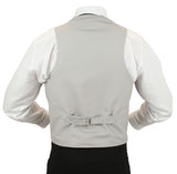 Madison Brushed Cotton Vest - Light Gray