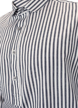 Coulter Shirt - Navy Stripe
