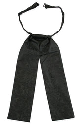 Satin Puff Tie  - Midnight Hour