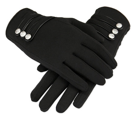 Papillon Gloves - Black
