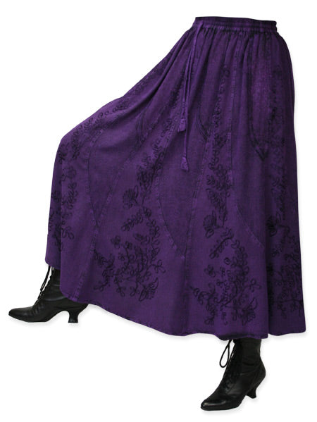 Swirl Skirt - Violet