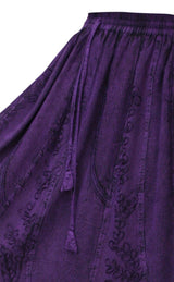 Swirl Skirt - Violet