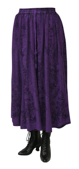 Swirl Skirt - Violet