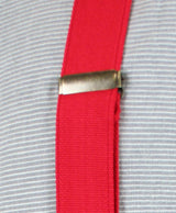 Stagecoach Y-Back Suspenders - Red Canvas (Long)