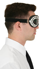 RAF Style Ace Flying Goggles - Smoke Lens