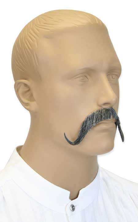 Swank Mustache - Gray