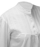 Emma Cotton Nightgown - White
