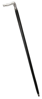 Serpent Walking Stick - Silver