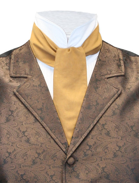 Classic Cotton Cravat - Tobacco