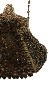 Medallion Purse - Brown