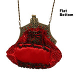 Medallion Purse - Red