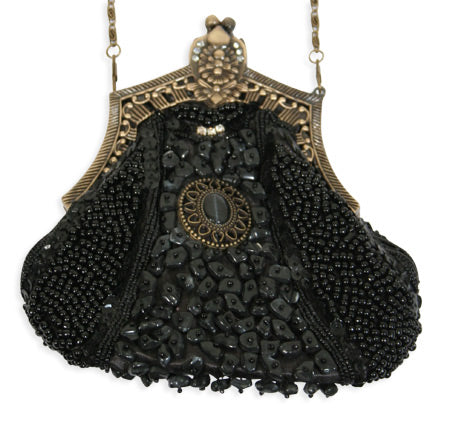 Medallion Purse - Black