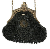 Medallion Purse - Black