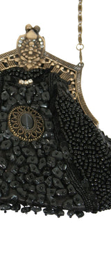 Medallion Purse - Black