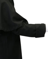 Coburn Velvet Great Coat - Black