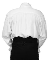 Marcus Regency Shirt with Removable Jabot - White