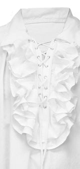 Bartholomew Cotton Shirt - White