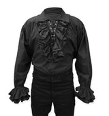 Bartholomew Cotton Shirt - Black