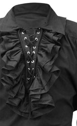 Bartholomew Cotton Shirt - Black
