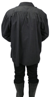 Bartholomew Cotton Shirt - Black