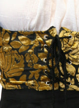 Domenica Underbust Bodice - Gold/Black