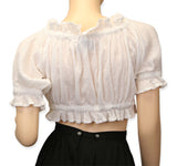 Jessamine Crop Top - White