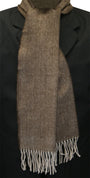 Brown Herringbone