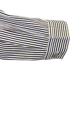 Coulter Shirt - Black and White Pinstripe