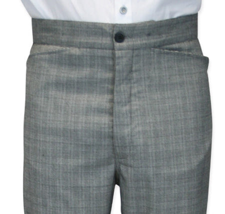 Higgins Trousers - Black/White Plaid