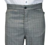 Higgins Trousers - Black/White Plaid