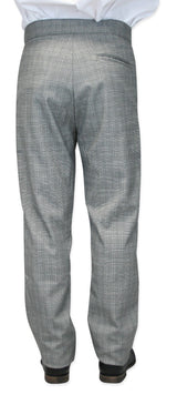 Higgins Trousers - Black/White Plaid