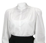 Classic Gibson Girl Blouse - White